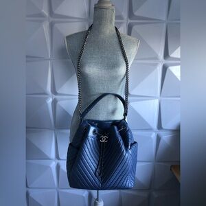 Chanel Blue Quilted Women's Bag. New pristine condition